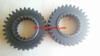 TY165 dozer hydraulic drive shaft gear 0L57037 0L57040