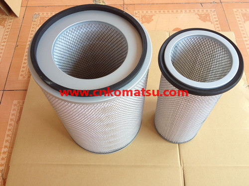 6D125 engine filter for PC400 excavator air filter ,6711-84-7050